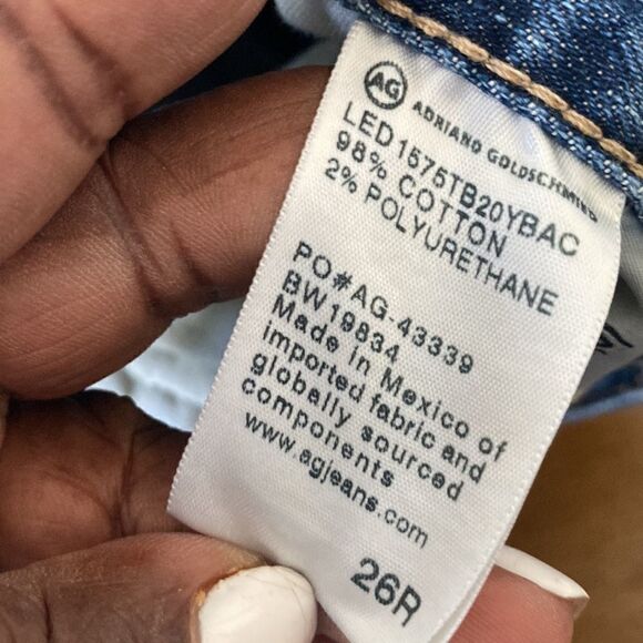 AG The Ex Boyfriend Slouchy Slim Jeans 26R - Picture 8 of 8